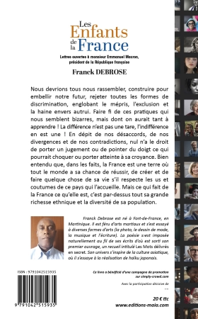 LES ENFANTS DE LA FRANCE "Lettres Ouvertes à Monsieur Emmanuel MACRON, Président De La République Française"