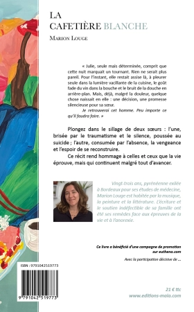 La cafetière blanche