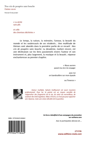 Nos cris de poupées sans bouche suivi de Guitare encore