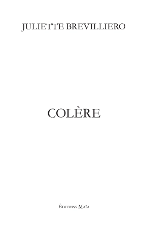 Colère