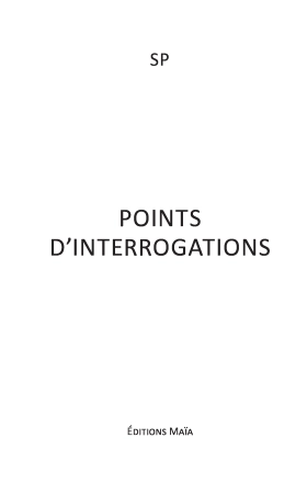 Points D'interrogations